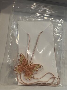 Butterfly and dragonfly necklaces